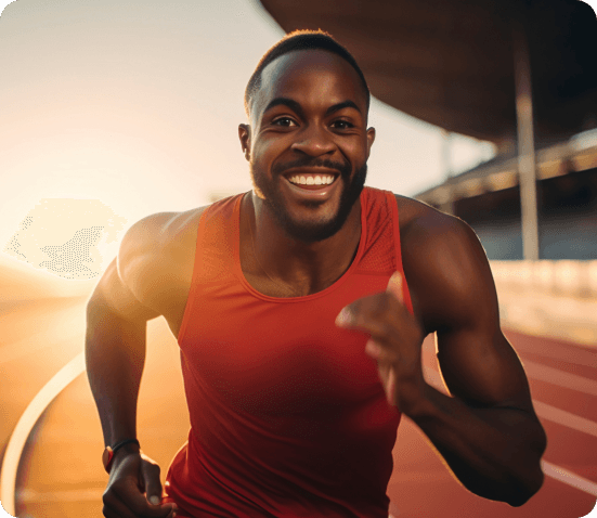 Professional athlete representing O-1 visa applicant
